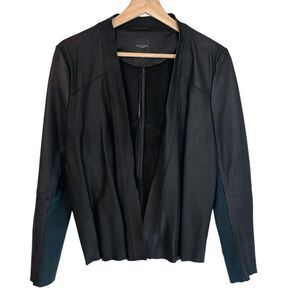 SELECTED Femme 100% Goat Leather Blazer Jacket